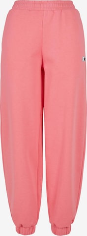 Starter Black Label Tapered Broek in Roze: voorkant