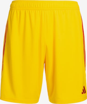 ADIDAS PERFORMANCE Loose fit Workout Pants 'Tiro 23' in Yellow: front