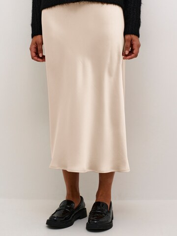Kaffe Rok 'KA Lotte' in Beige: voorkant