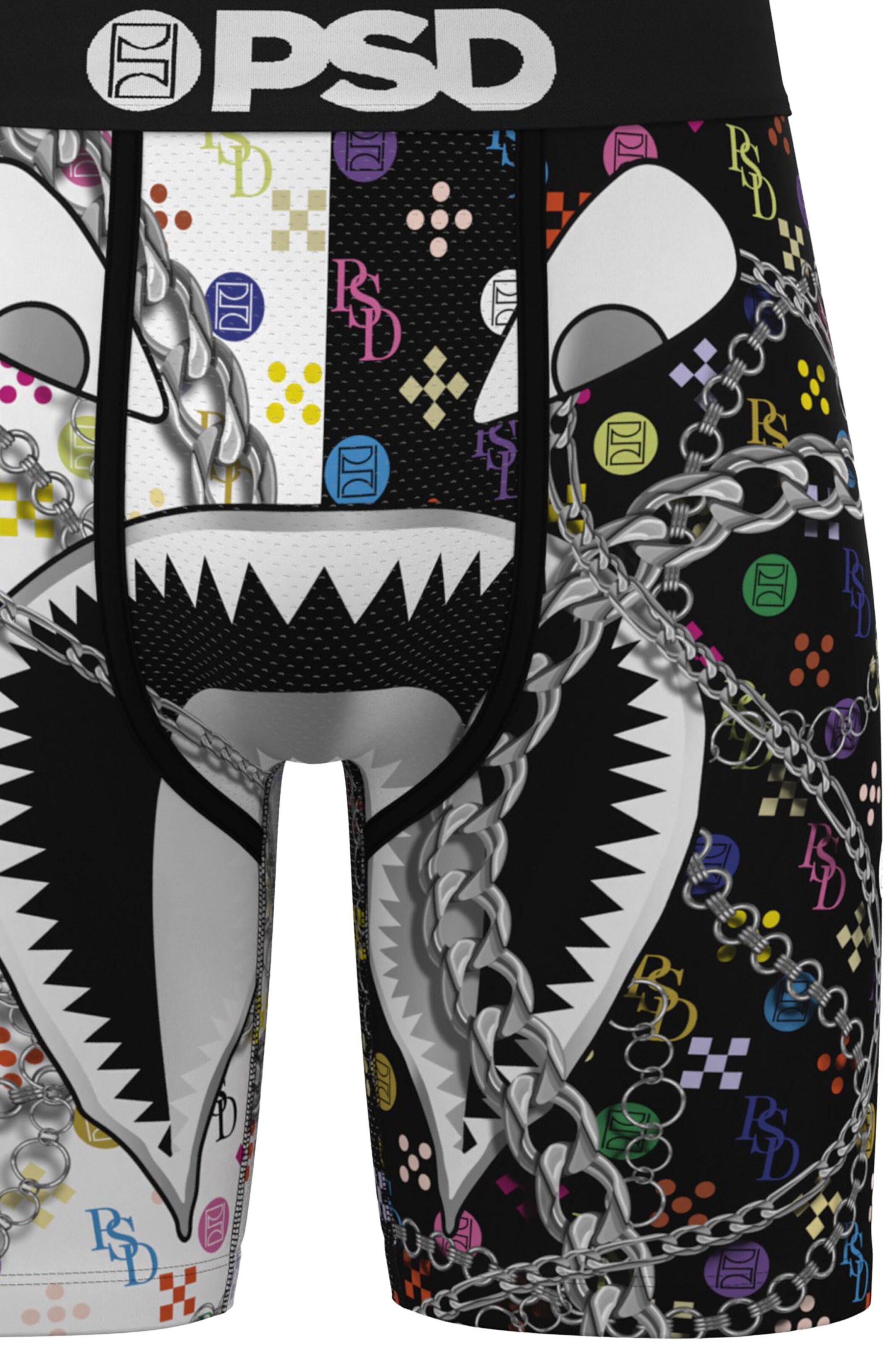 PSD Boxershorts 'WF Prestige Split' in Schwarz