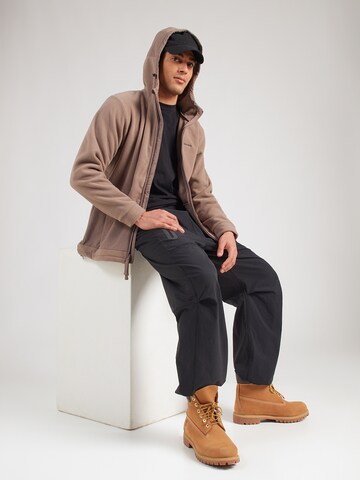 Veste en polaire fonctionnelle COLUMBIA en marron