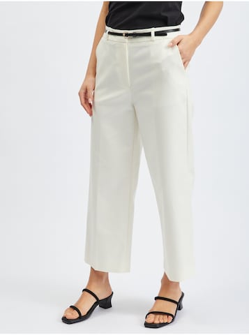 Orsay Wide leg Pants in White: front
