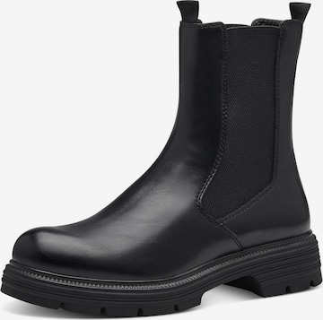 Chelsea Boots Tamaris en noir : devant