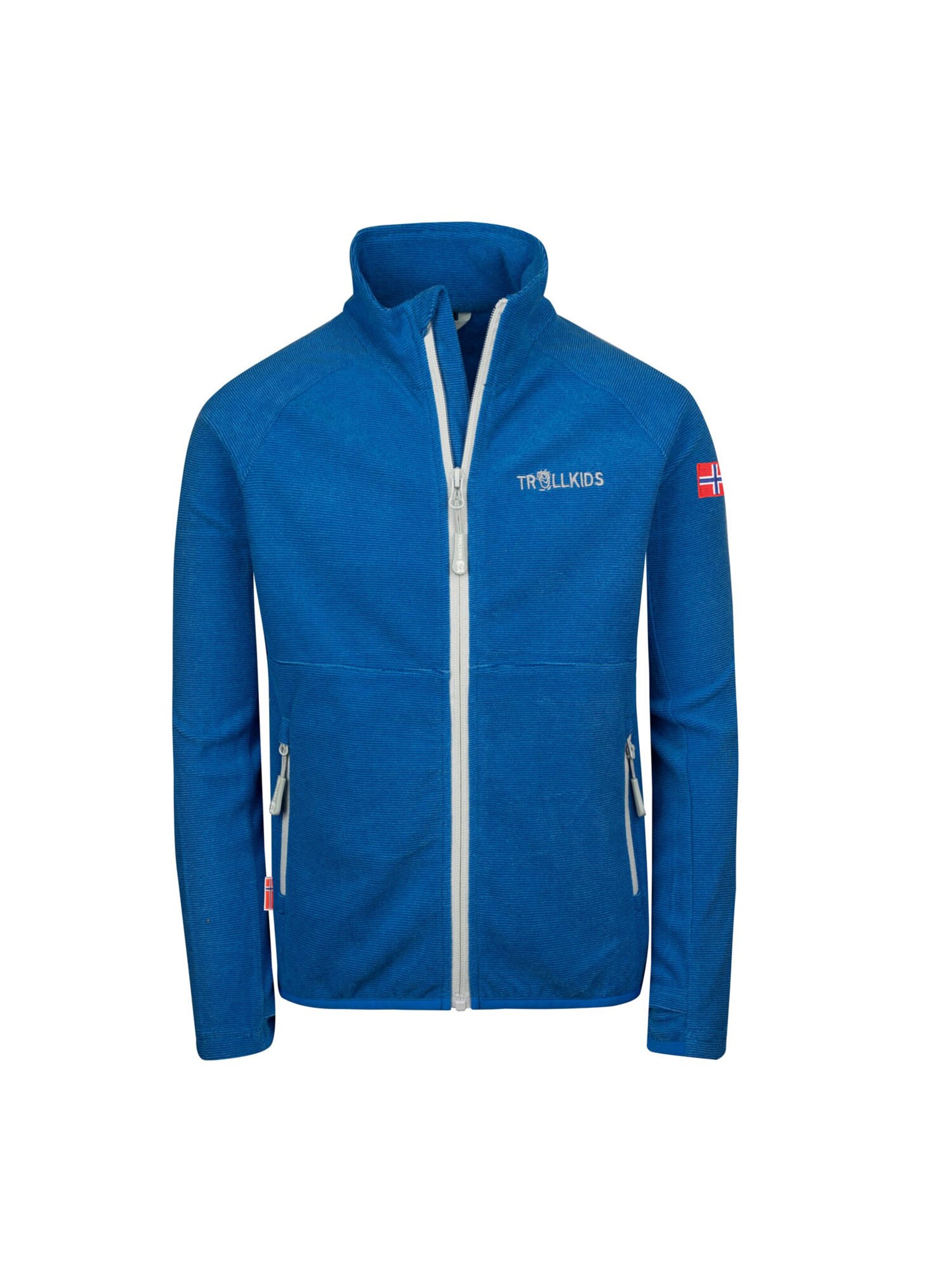 TROLLKIDS Fleecejacke‌‌‌ in Blau: Vorderseite