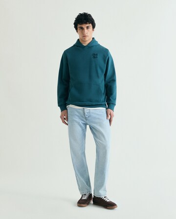 Scalpers Club Hoodie Sweater ' ' in Grün: Vorderseite