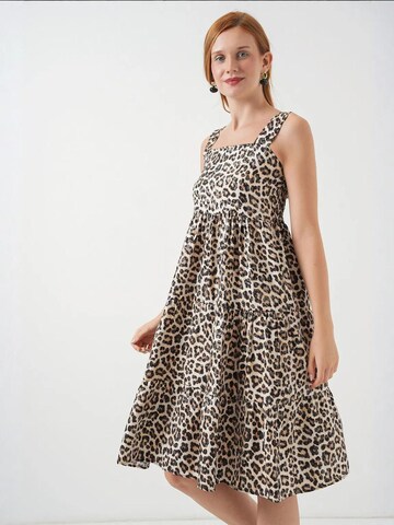 Robe 'Midi' Bigdart en marron