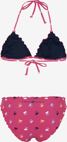 Polo Sylt Triangel Bikini in Pink