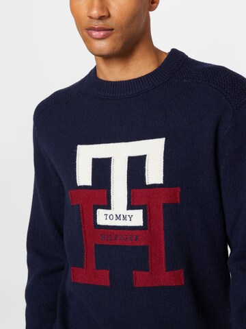 TOMMY HILFIGER Tröja i blå