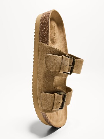 Bershka Pantoletter i beige