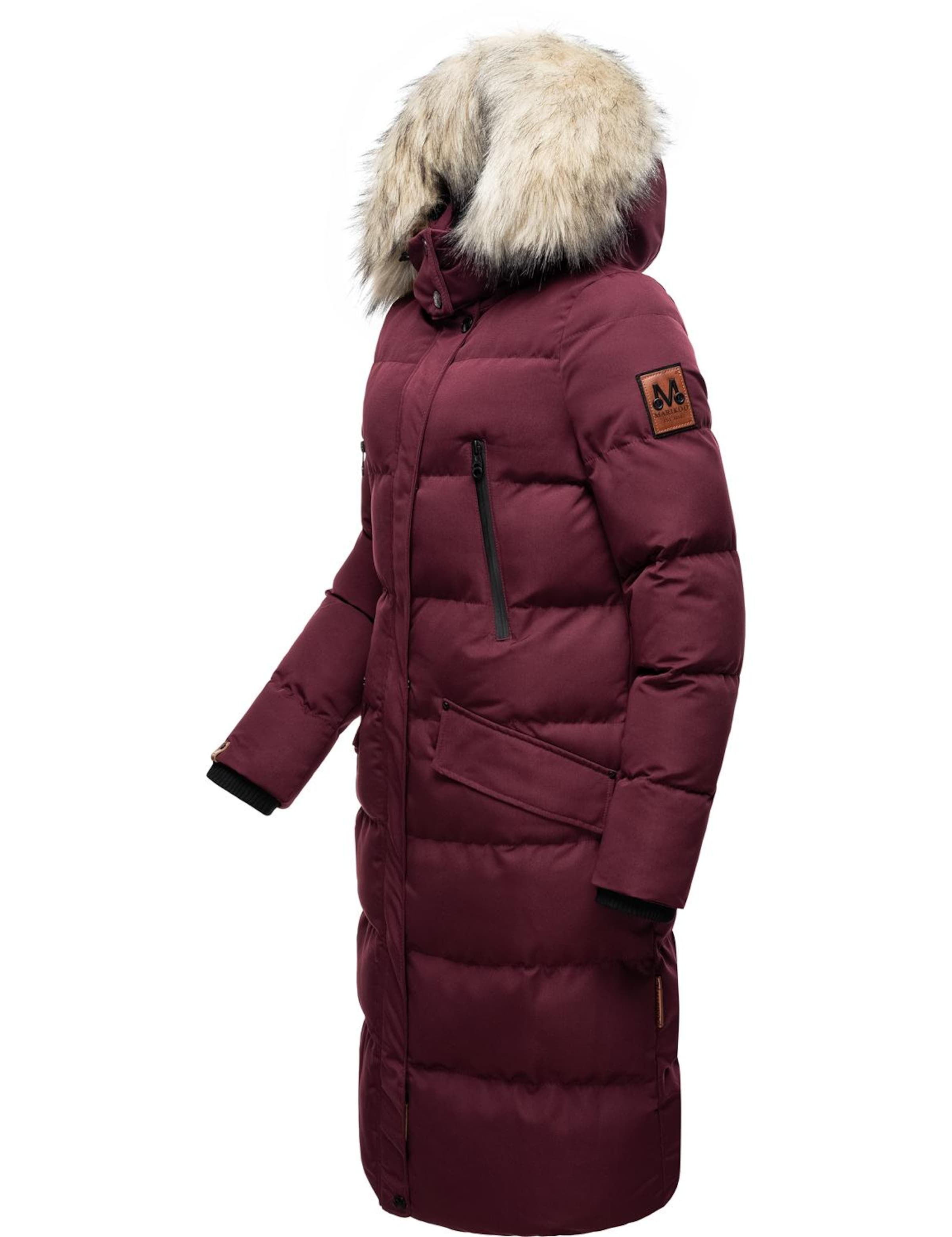 Manteau d’hiver 'Schneesternchen' MARIKOO en rouge