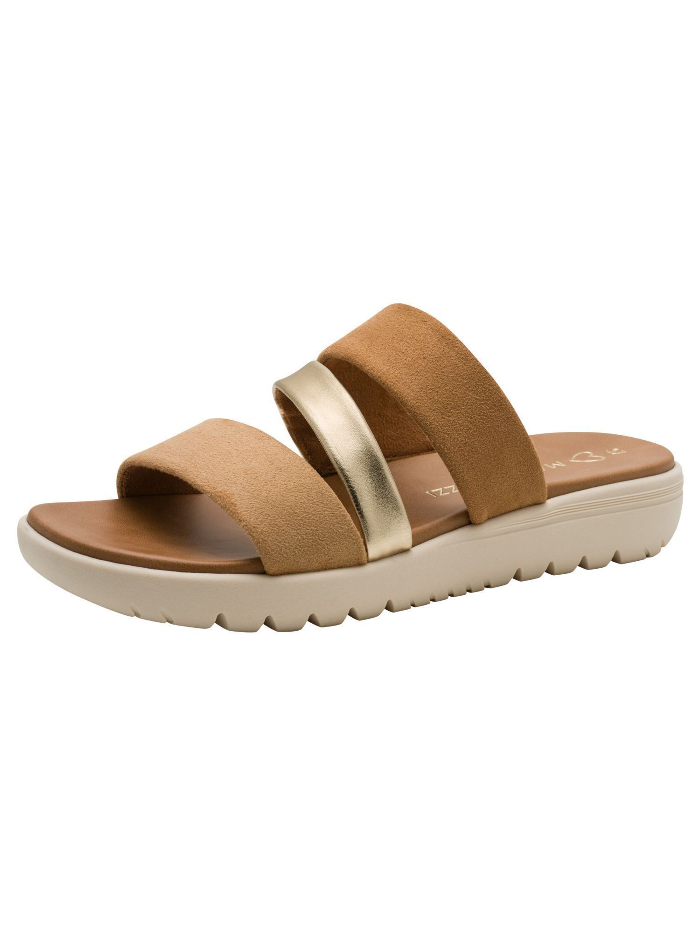 MARCO TOZZI Mule en 36 en camel / or, Vue avec produit