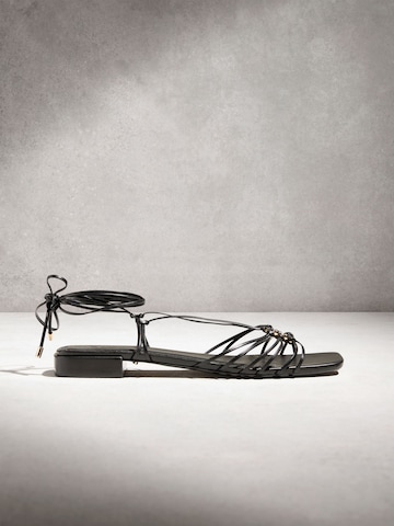 Sandales à lanières Next en noir