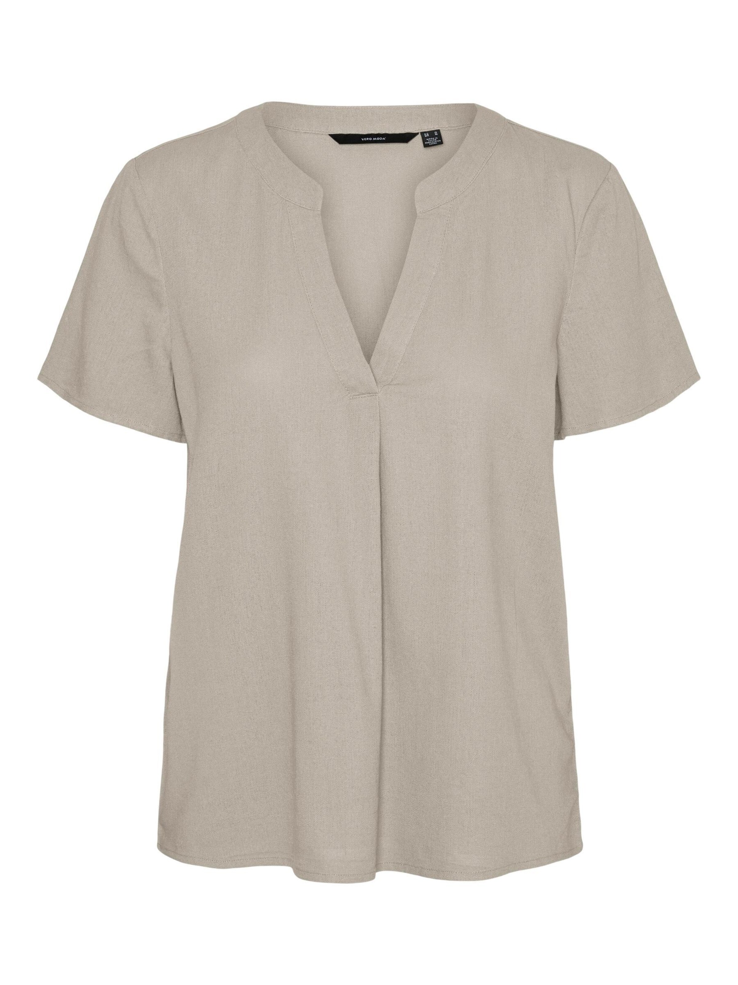 VERO MODA Bluse 'VMMYMILO' in Grau: Vorderseite