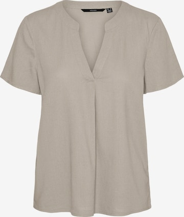 VERO MODA Blouse 'VMMYMILO' in Grijs: voorkant