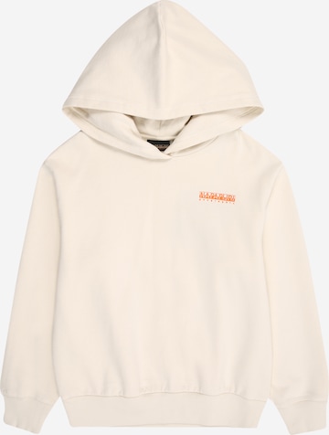 smėlio NAPAPIJRI Megztinis be užsegimo 'B-ADIGE': priekis