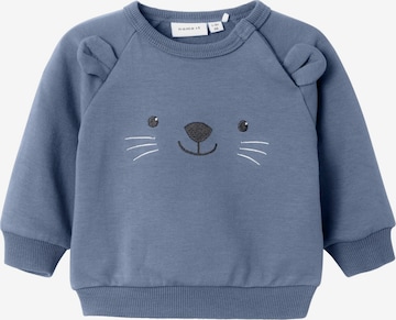 NAME IT Sweatshirt 'Tuggy' in Blue: front