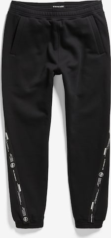 G-Star RAW Tapered Broek in Zwart: voorkant