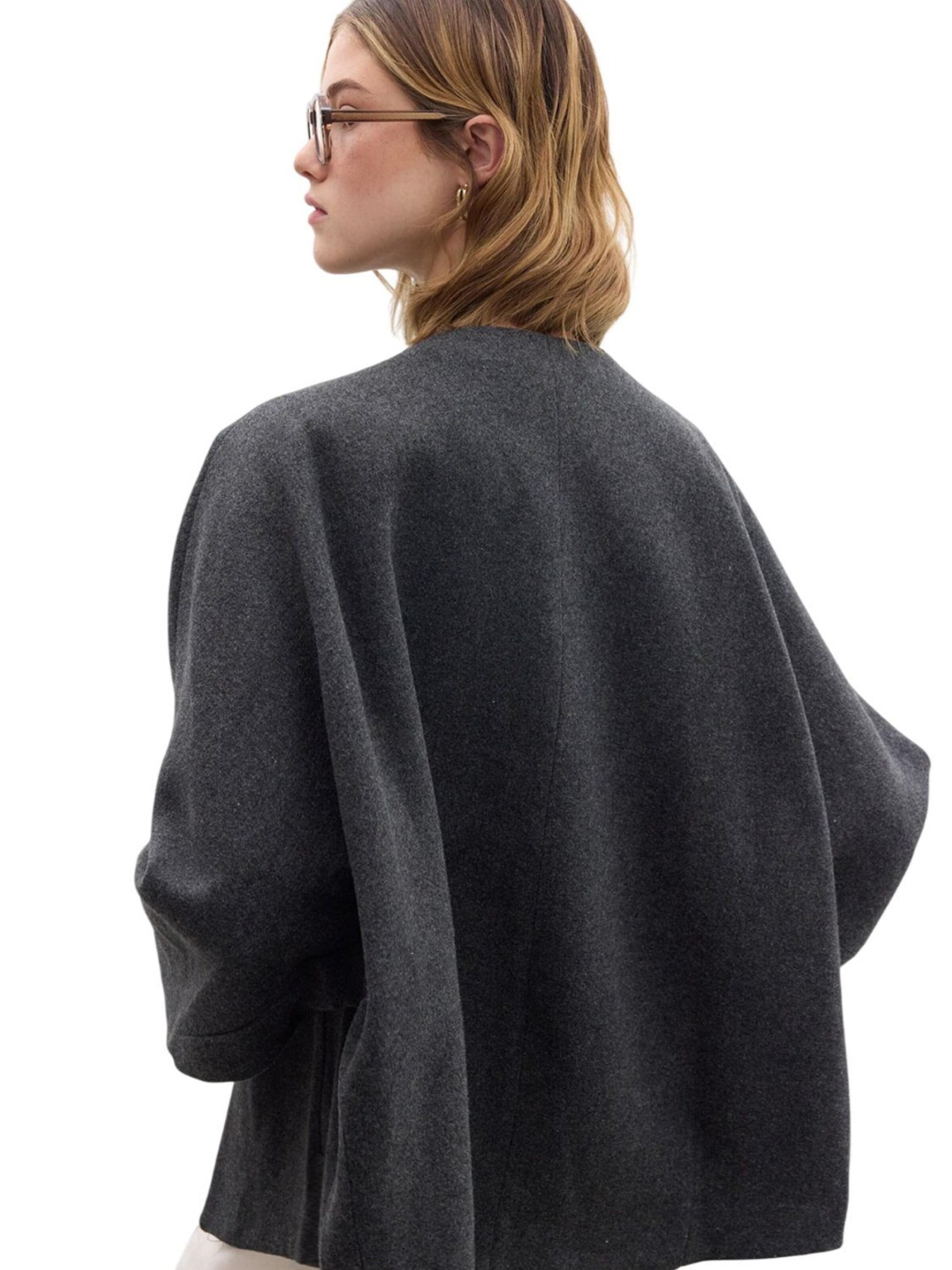 MANUKA Fleece jas in Grijs