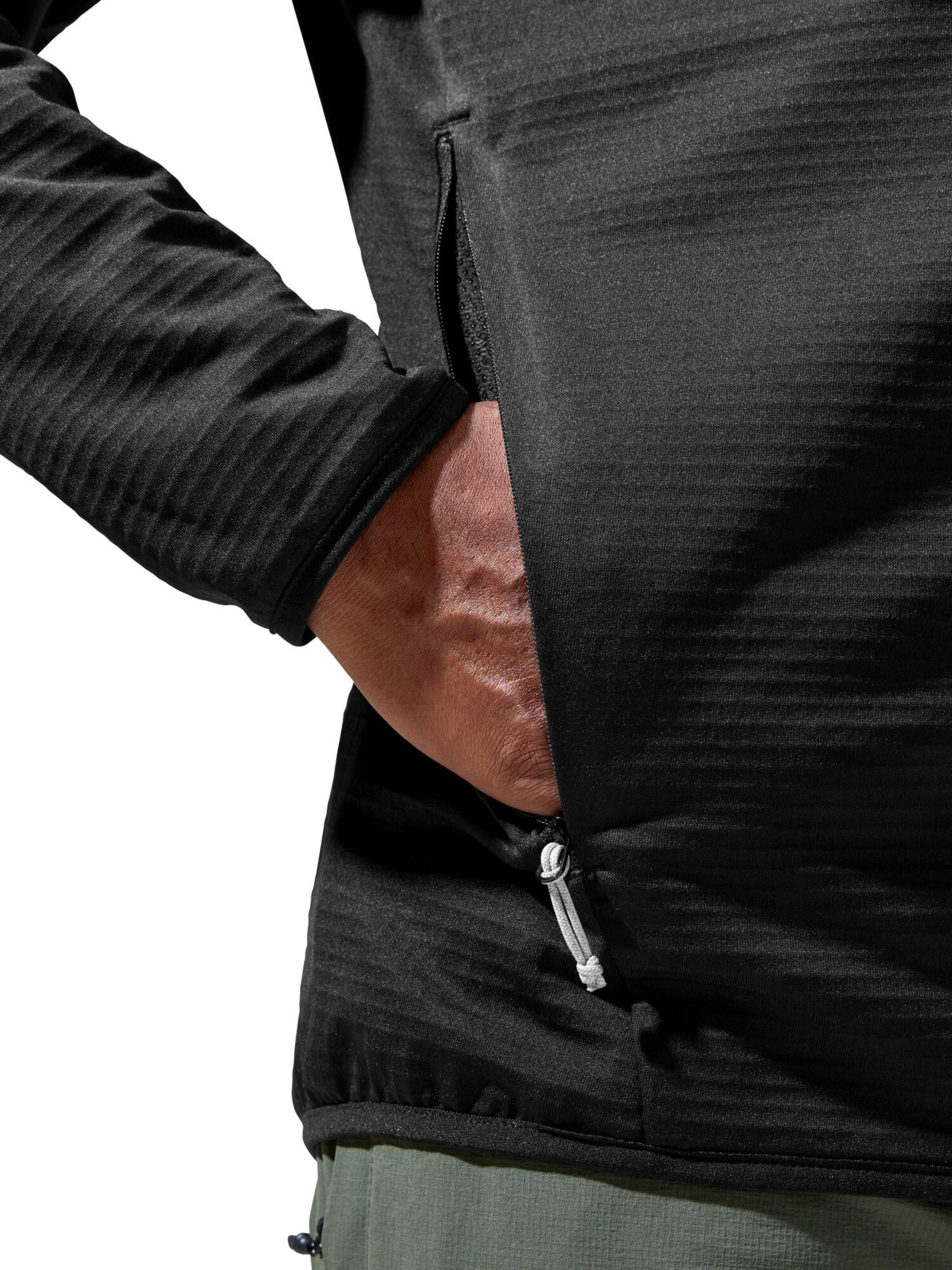 Berghaus Fleece jas in Zwart