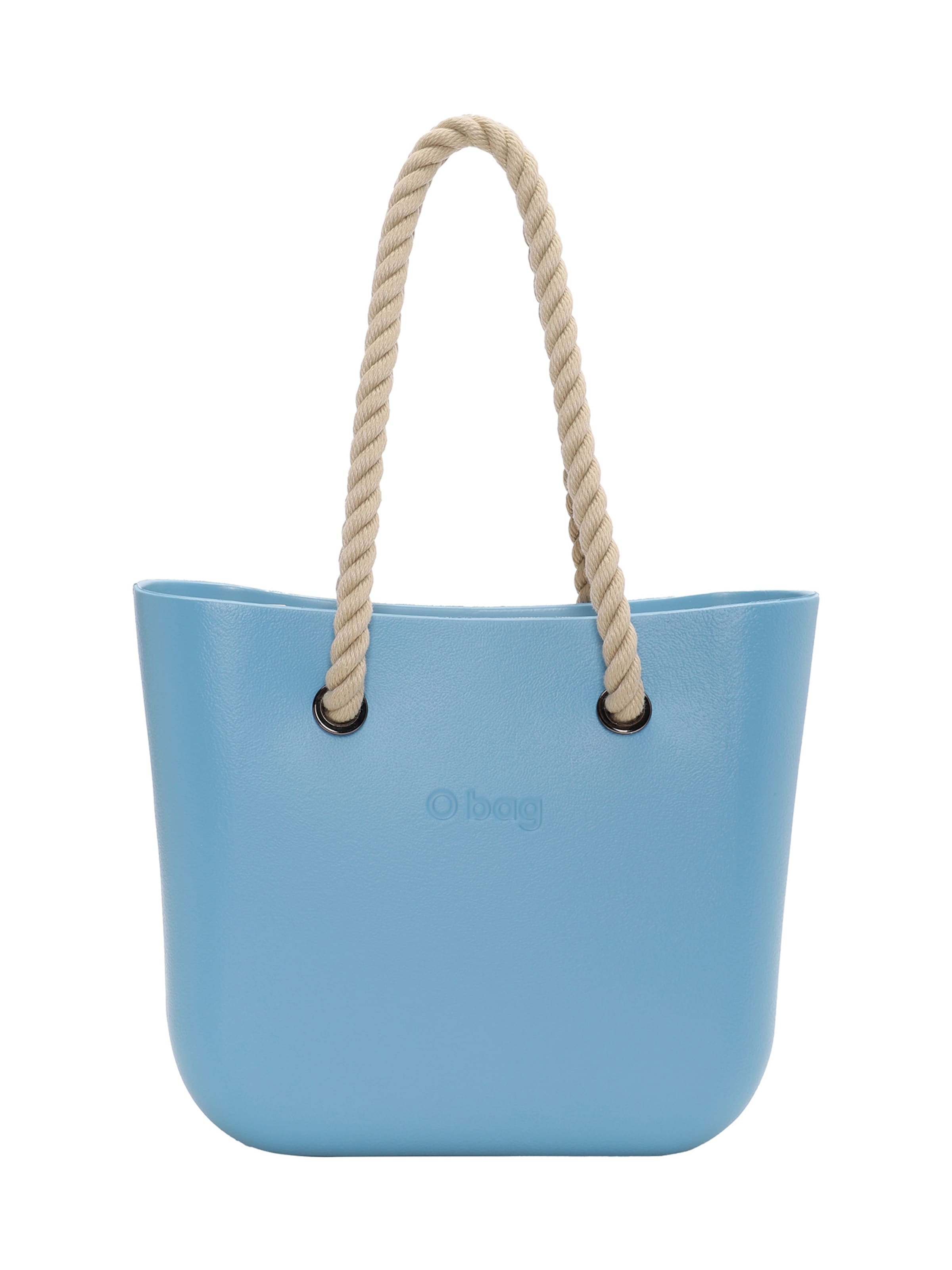 O bag Shopper in Blue: front