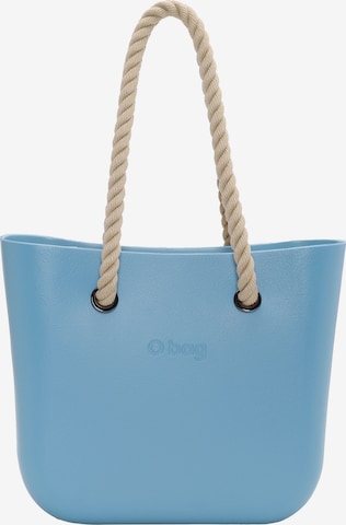 O bag Shopper in Blue: front