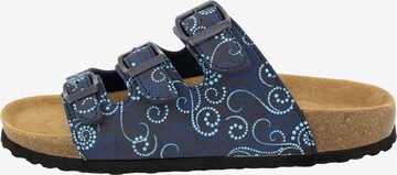 SUPERSOFT by Indigo Muiltjes 'Classic' in Blauw: voorkant