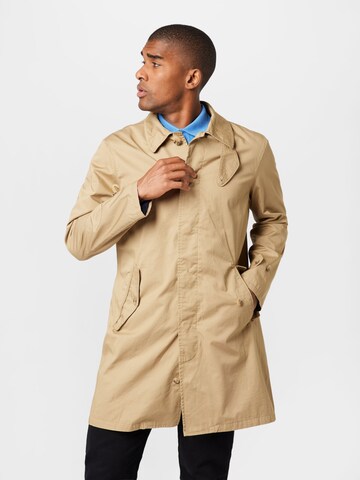 Polo Ralph Lauren Between-Seasons Coat in Beige: front