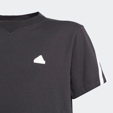 juoda ADIDAS SPORTSWEAR Sportiniai marškinėliai 'Future Icons 3-Stripes'