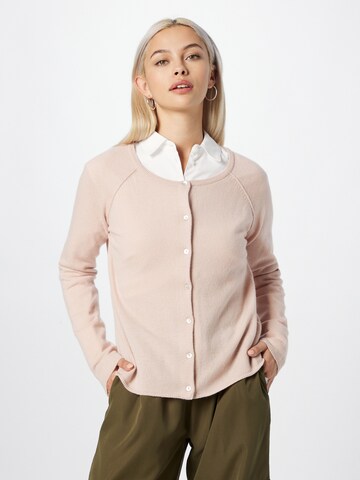 Cardigan rosemunde en beige : devant