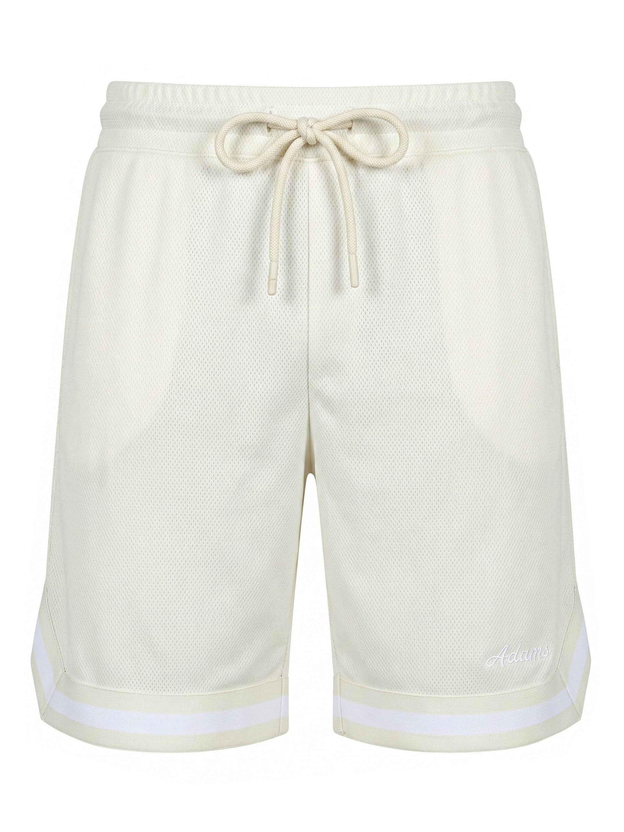 Adam Loose fit Workout Pants 'Sweatshorts Basketball Shorts' in Beige: front