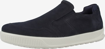 ECCO Moccasins 'Byway' in Blue: front