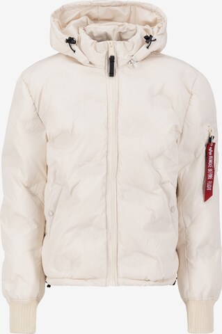 ALPHA INDUSTRIES Jacke in Beige: predná strana