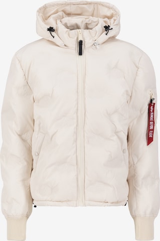 ALPHA INDUSTRIES Jacke in Beige: predná strana