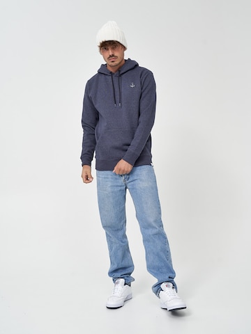 Mikon Sweatshirt 'Anker' in Blau