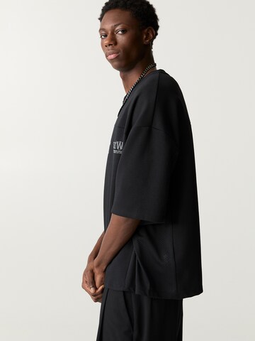 Pull&Bear Tričko – černá