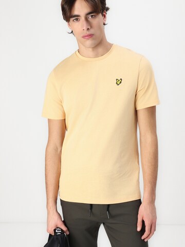 Lyle & Scott T-shirt i beige