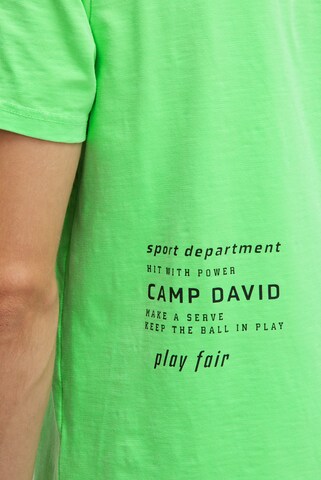 CAMP DAVID Shirt in Green