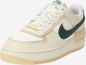 Nike Sportswear Sneakers laag 'Air Force 1 Shadow' in Wit: voorkant