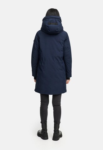 Manteau d’hiver 'Winterzart 14' NAVAHOO en bleu