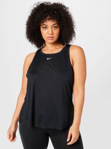 Nike Sportswear Sports Top in Black: front