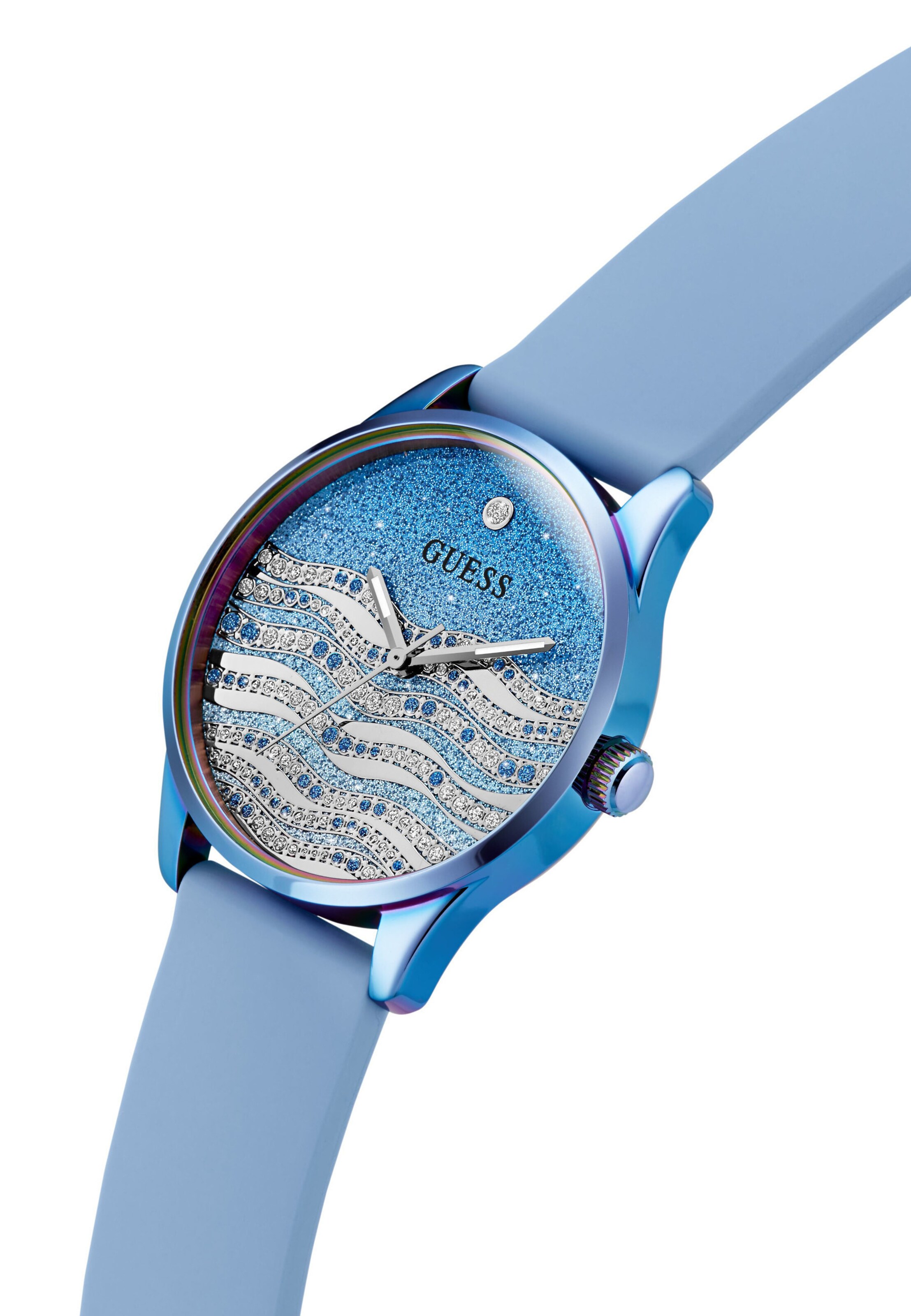 GUESS Uhr 'OCEANA' in Blau