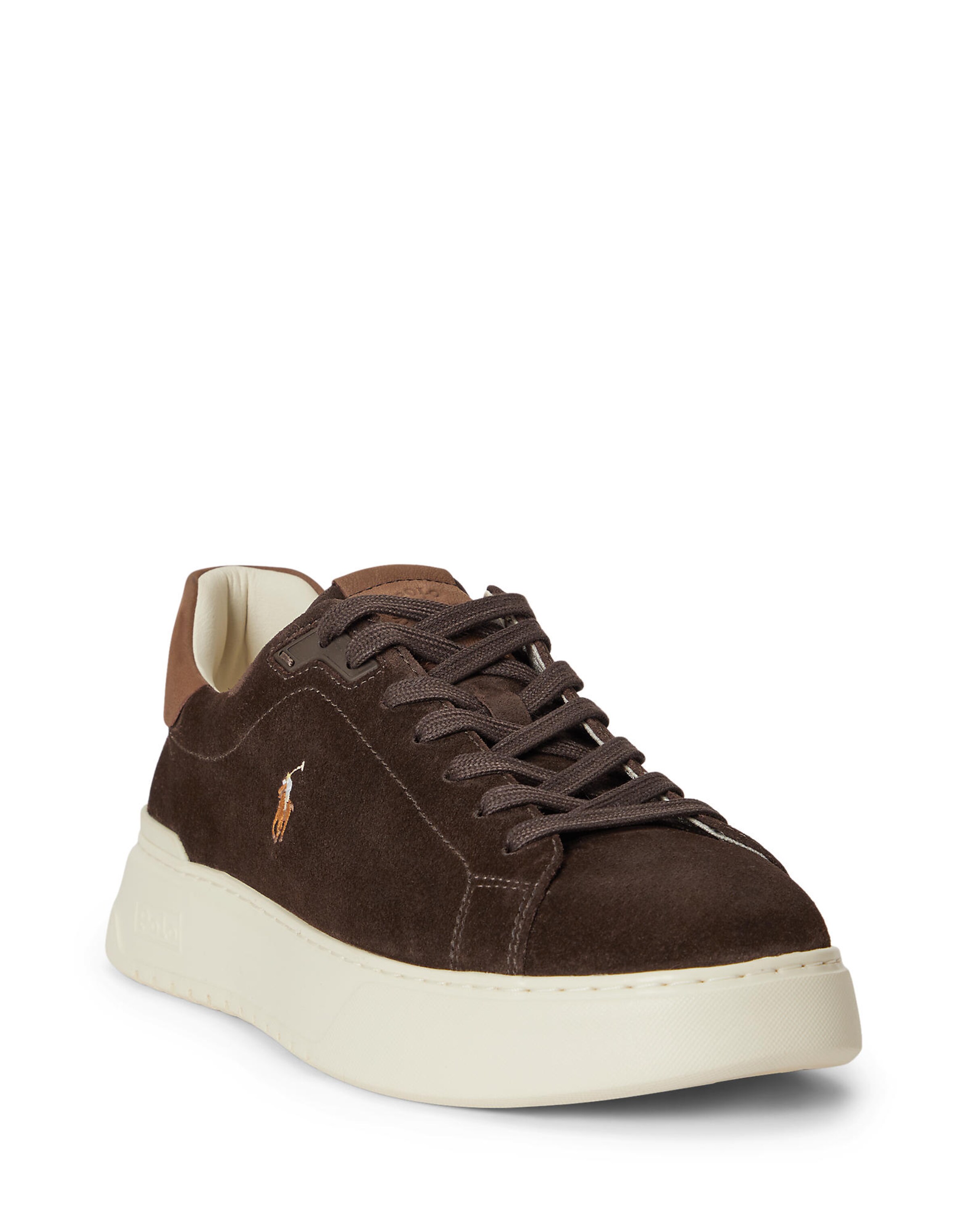 Polo Ralph Lauren Sneakers laag 'RLITE COURT' in Bruin: voorkant
