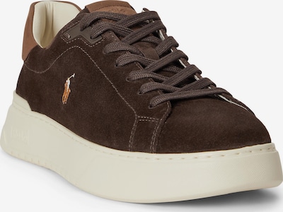 Polo Ralph Lauren Platform trainers 'RLITE COURT' in 40 in Brown / Dark brown, Item view