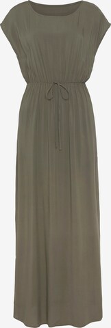 LASCANA Summer dress in Green: front