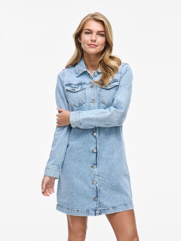 VILA Blousejurk 'VIJaf' in Blauw: voorkant