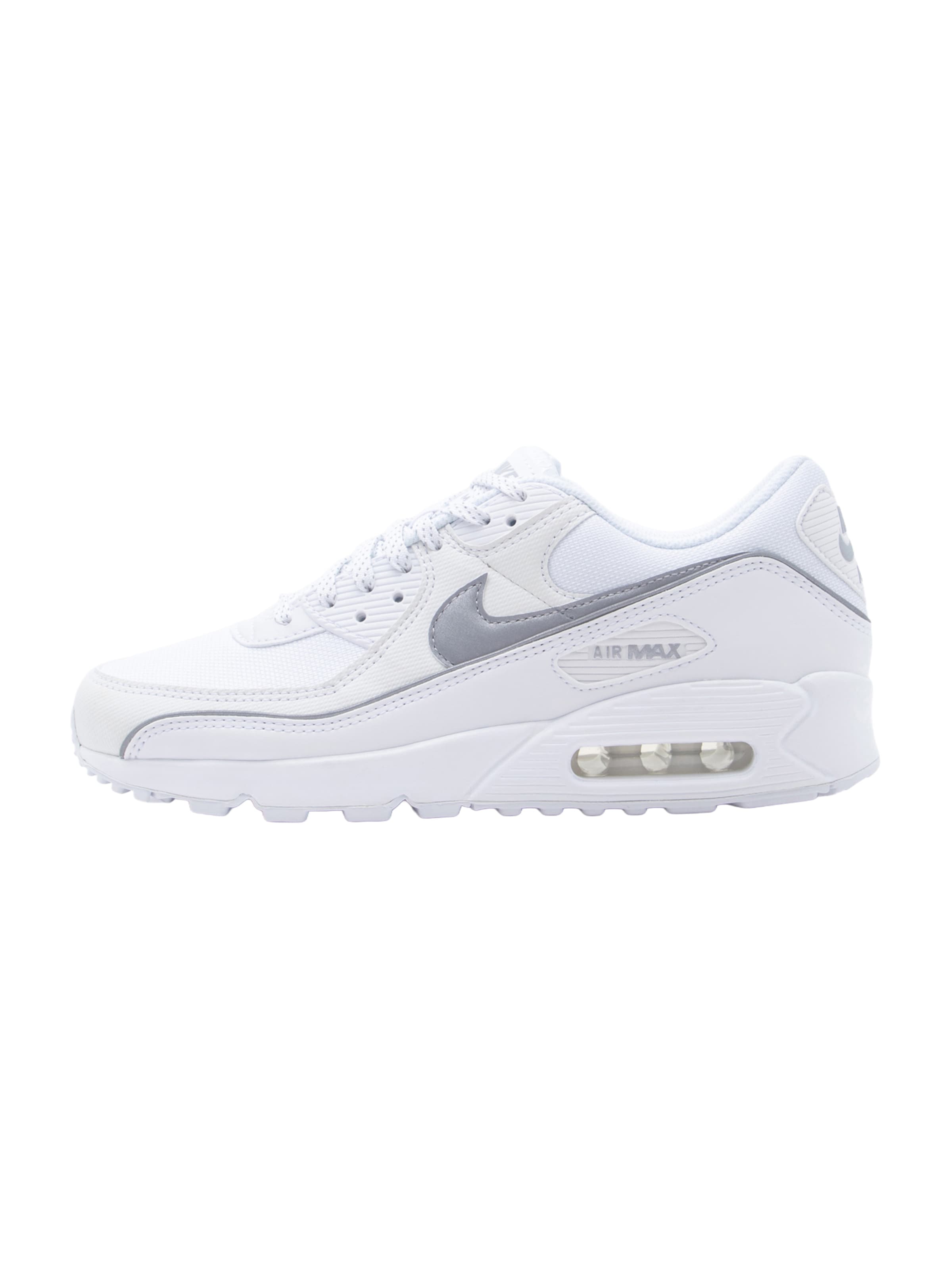 Nike Sportswear Ниски маратонки 'Air Max 90 Premium' в бяло: отпред