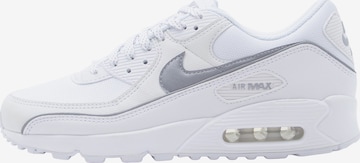 Nike Sportswear Ниски маратонки 'Air Max 90 Premium' в бяло: отпред