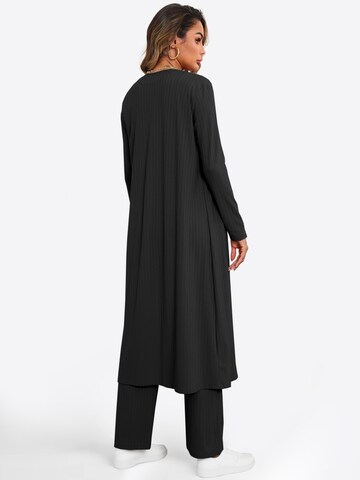 Imily Bela Hausanzug in Schwarz: Rückseite