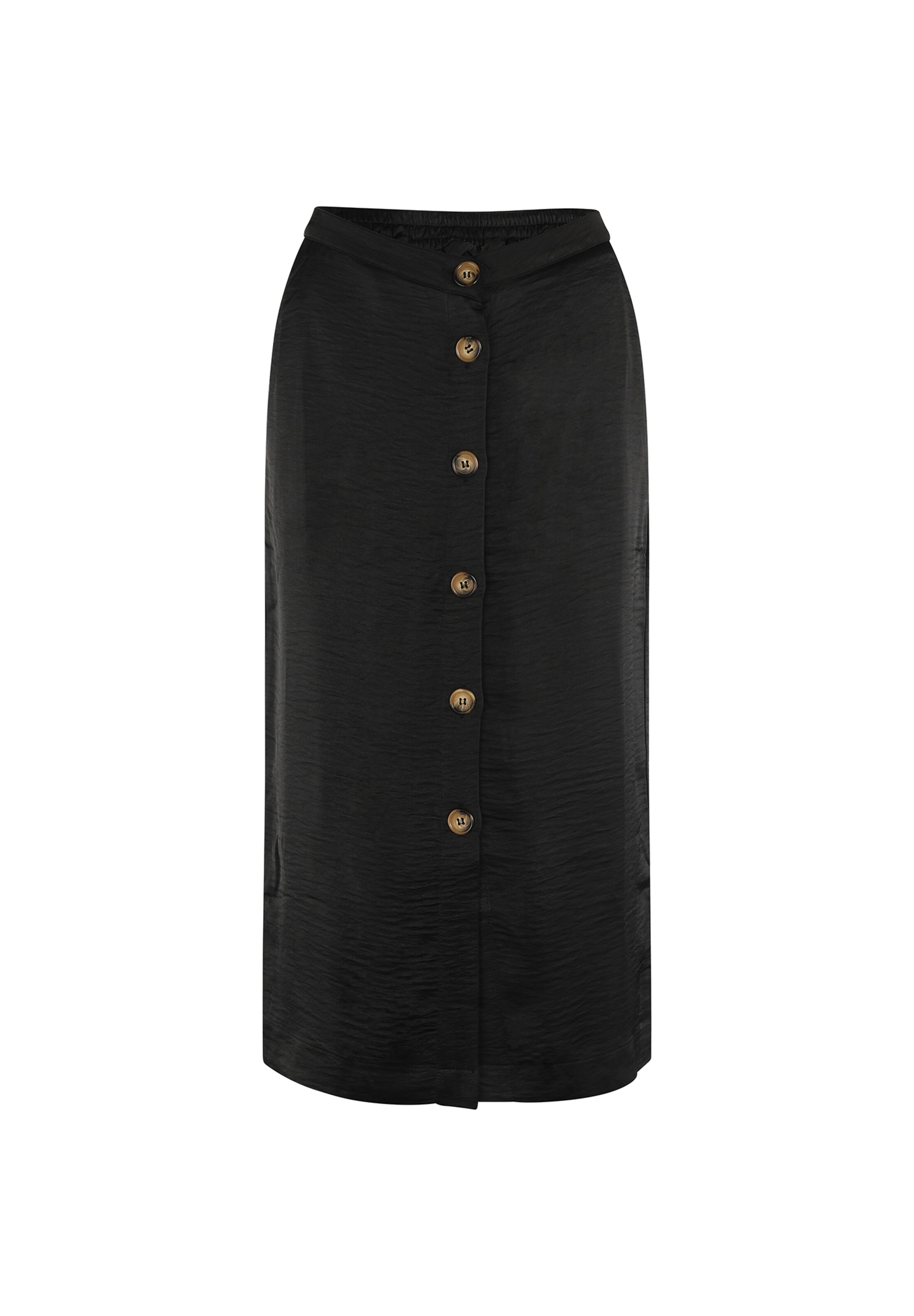 FRESHLIONS Rok 'Liora' in Zwart: voorkant