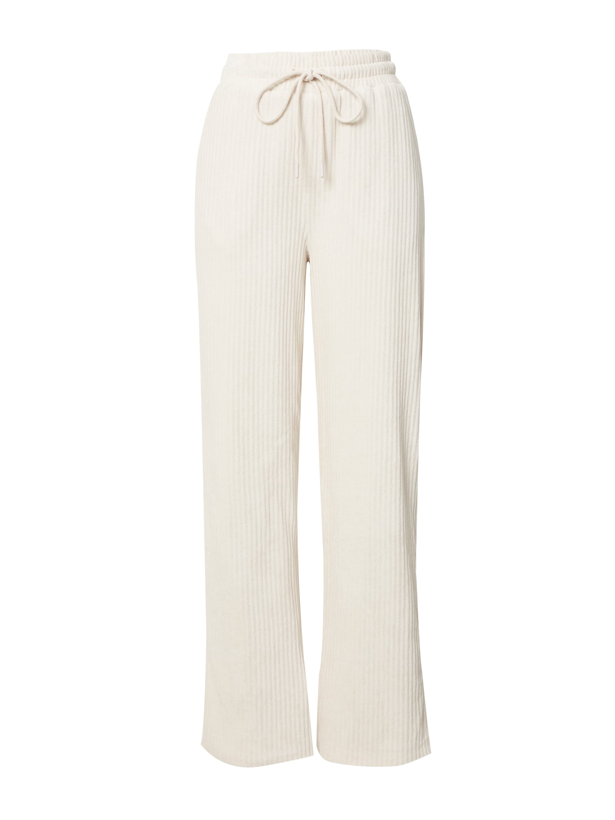 A LOT LESS Loosefit Nadrág 'HANNA' - fehér: elől